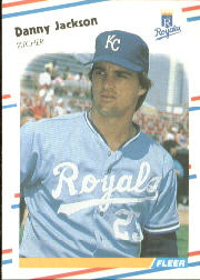 1988 Fleer Baseball Cards      261     Danny Jackson